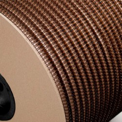 Wire-o para Encadernação 2x1 BOBINA Preto 1’’ (25,4mm) para 200 Folhas – Com 4.500 Anéis 
