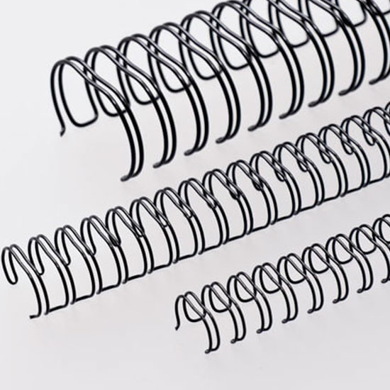 Wire-o para Encadernação 3x1 BOBINA Preto 1/2’’ (12,7mm) para 100 Folhas – Com 26.000 Anéis 